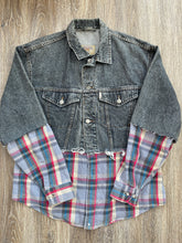 Load image into Gallery viewer, Reworked denim jacket