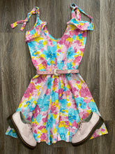 Load image into Gallery viewer, Pink floral dress (size 10/12)