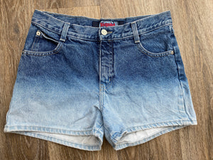 Fade denim shorts (size 12)