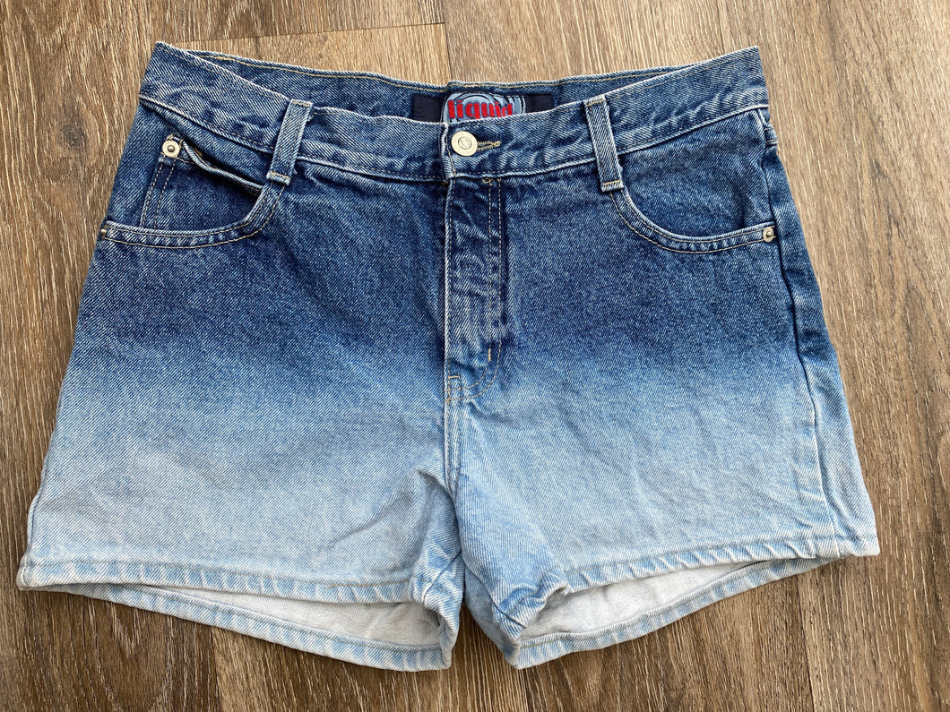 Fade denim shorts (size 12)