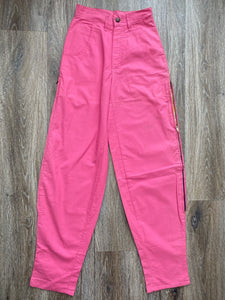 High waisted pink pants (size 6)