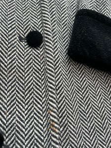 Houndstooth jacket (size 10)