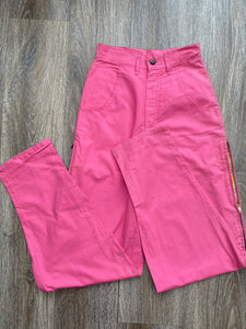 High waisted pink pants (size 6)