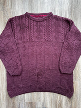 Load image into Gallery viewer, Oversized purple jumper