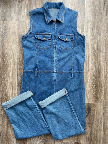 Plus size Denim jumpsuit (size 18 approx)