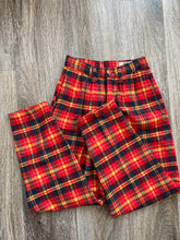 Load image into Gallery viewer, Petite Wool check pants (W23)