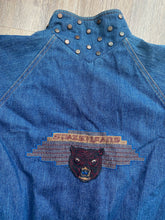 Load image into Gallery viewer, Denim bomber jacket