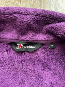 Purple berghaus fleece