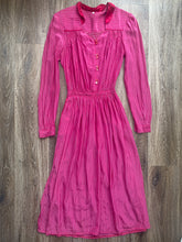 Load image into Gallery viewer, Pink stripe dress (size M/L)