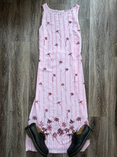 Load image into Gallery viewer, Pink Floral maxi dress (Size M)