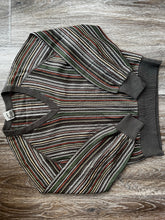 Load image into Gallery viewer, Stripe V neck