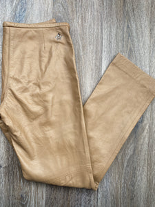 Super soft leather Mickey pants