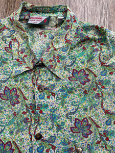 Floral pattern shirt