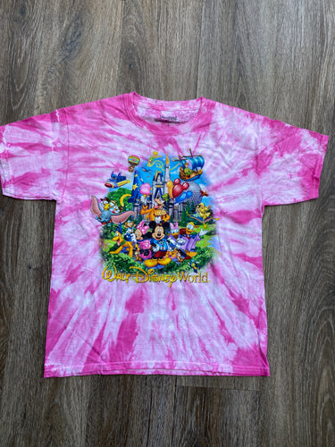 Walt Disney world tie dye tshirt