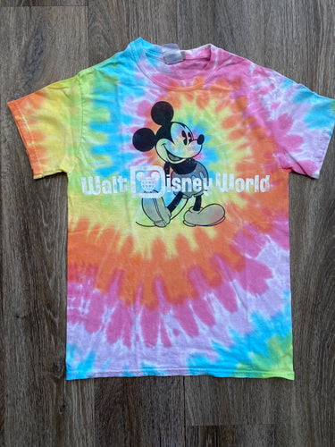 Tie dye mickey tshirt