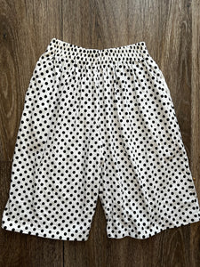 Polka dot shorts