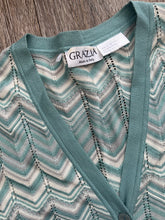 Load image into Gallery viewer, Teal Grazia cardigan